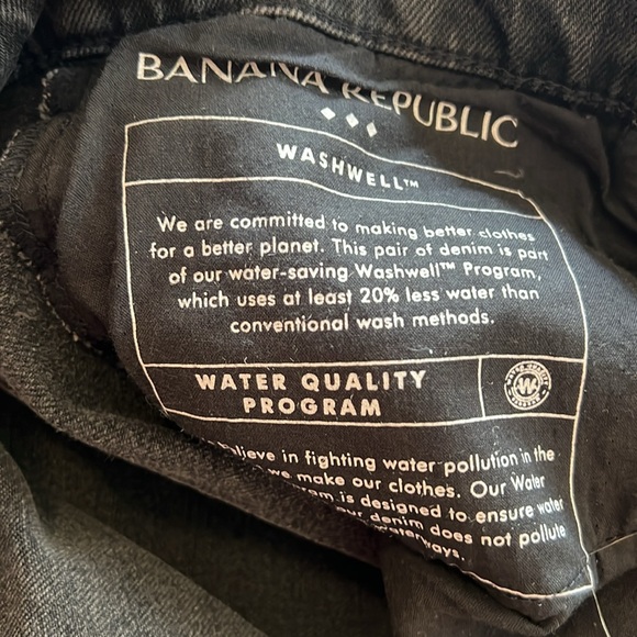 Banana republic black jeans sz 16 - new with tags - Picture 3 of 11